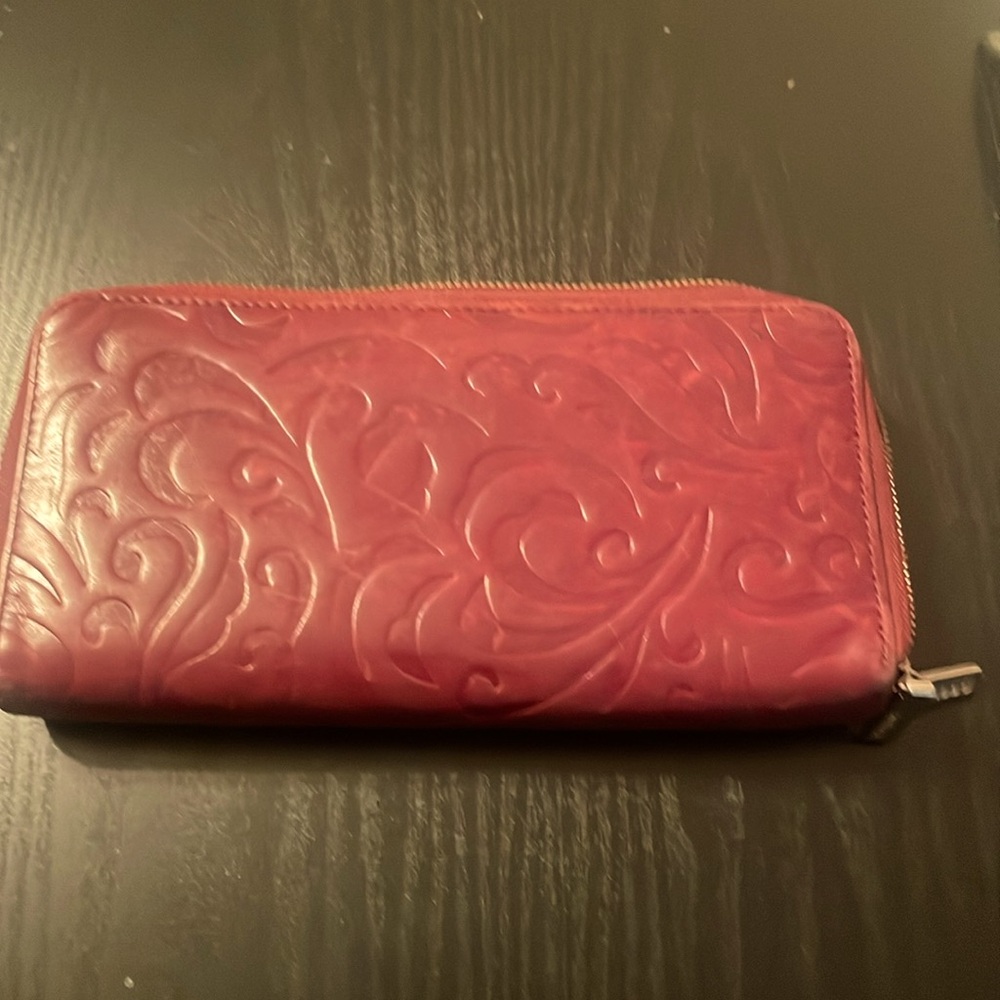 Embellished Hobo wallet